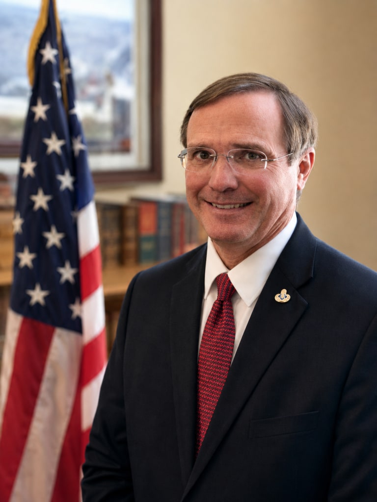 Portrait of attorney Mark C. Prugh